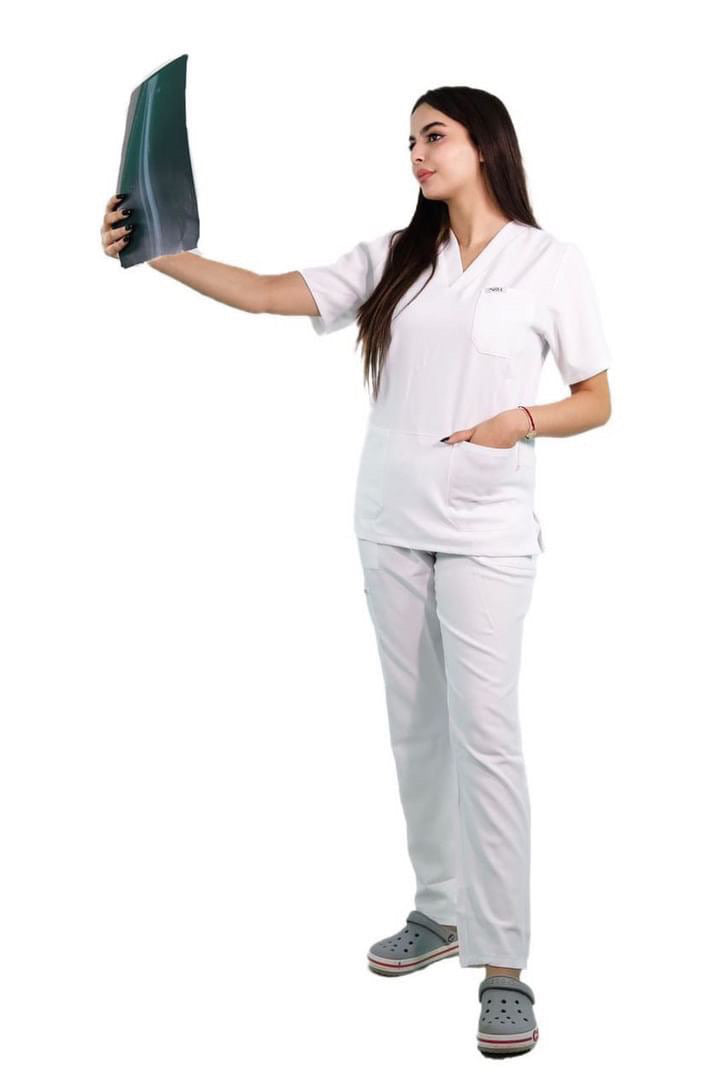 Pyjama col v - Femme