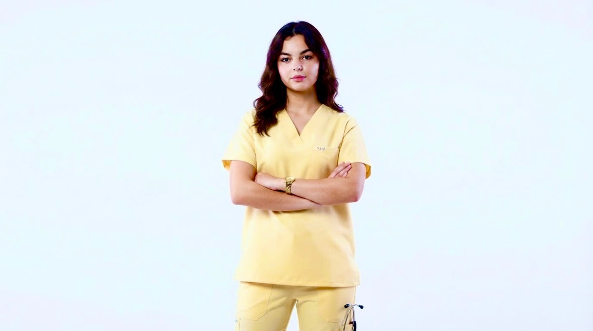 Pyjama col v - Femme