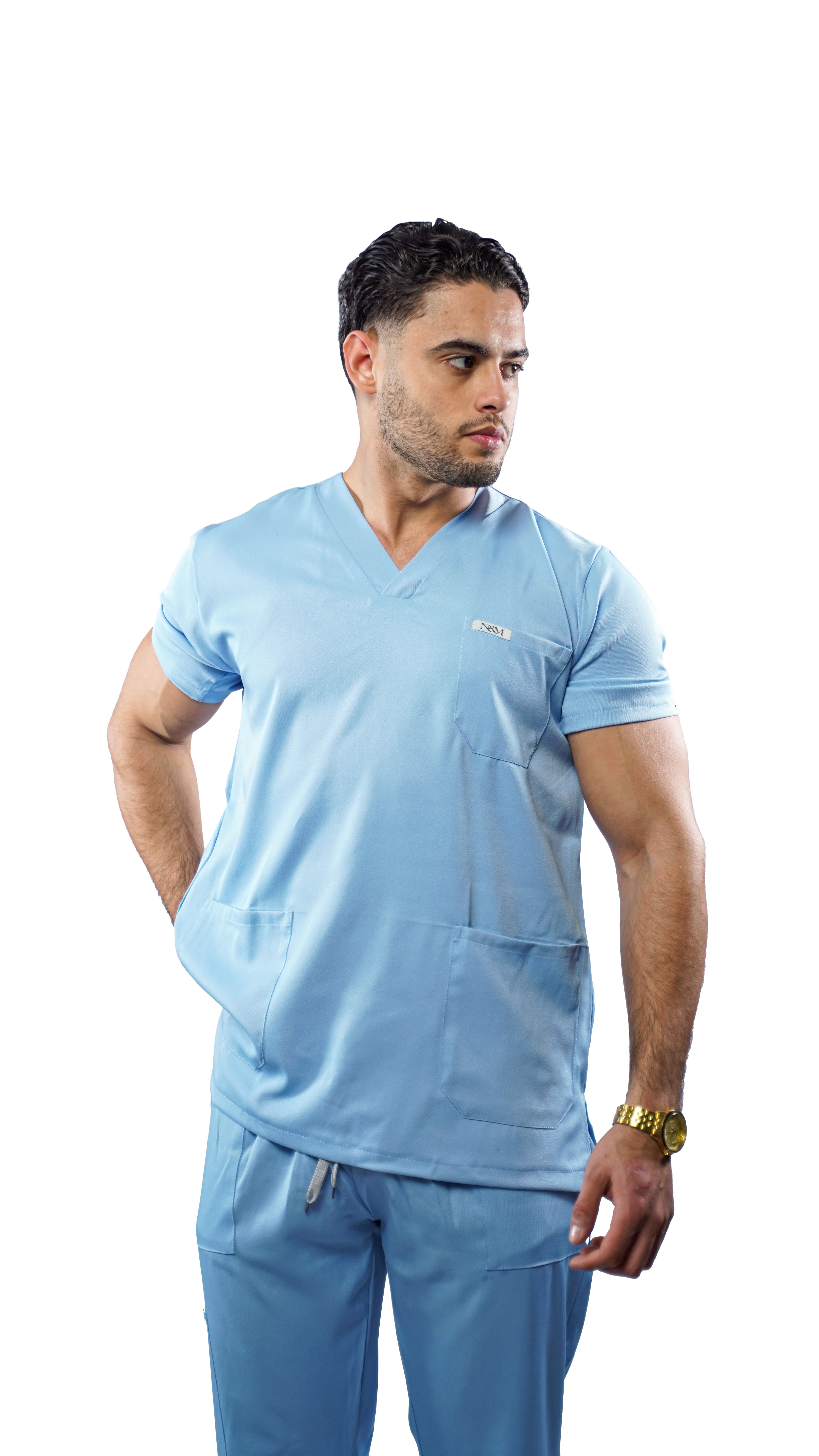 Pyjama col v - Homme