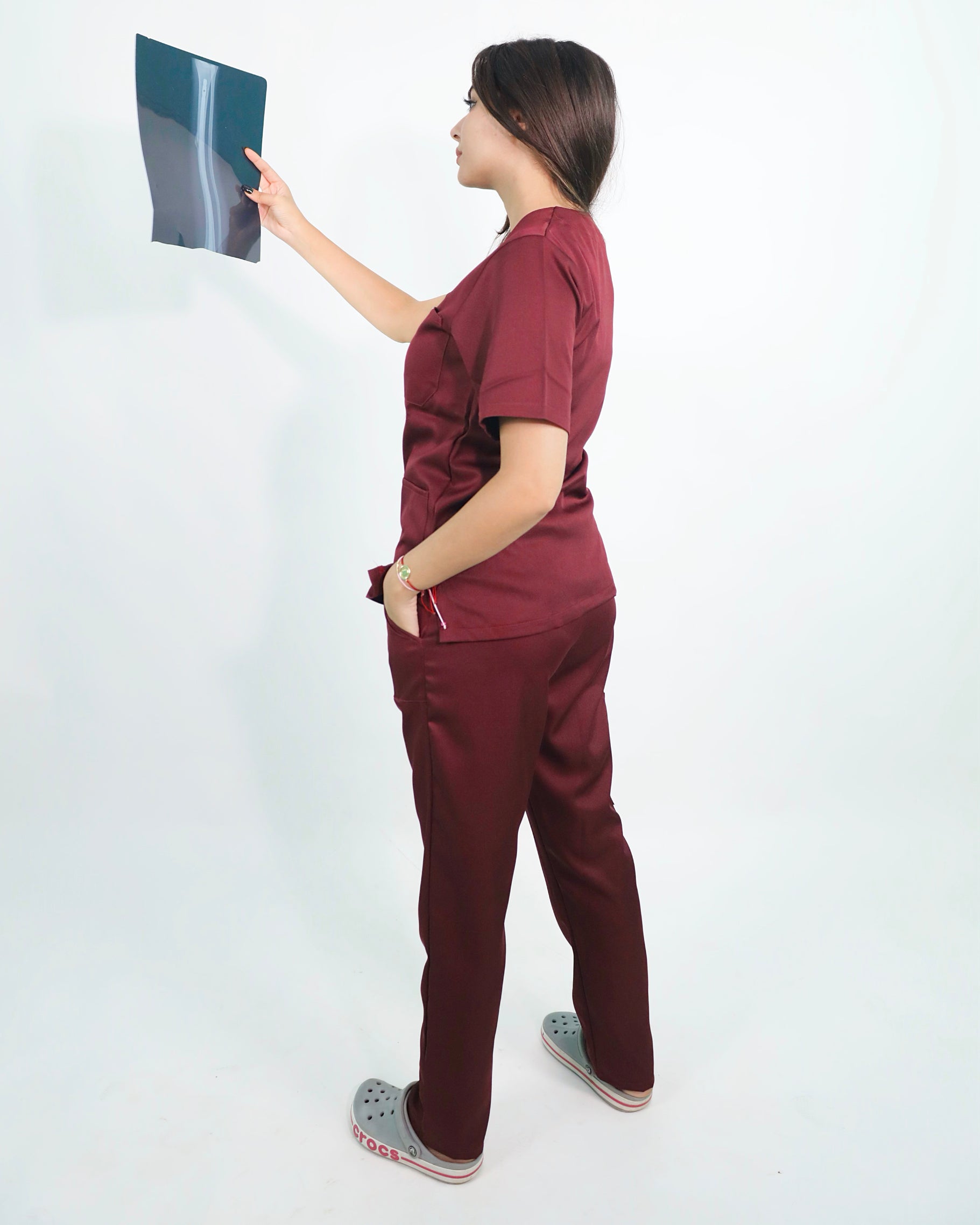 Pyjama col v - Femme
