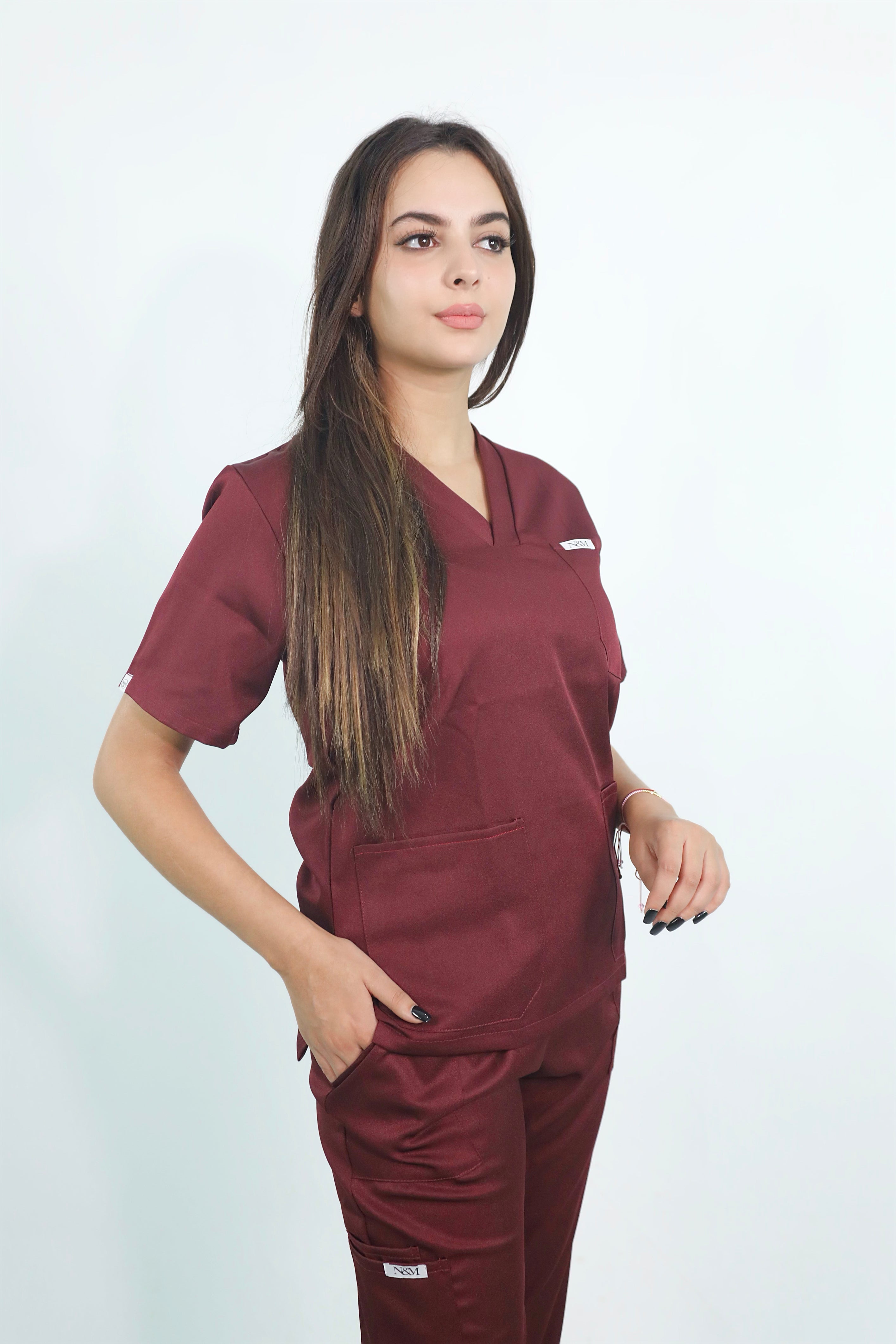 Pyjama col v - Femme