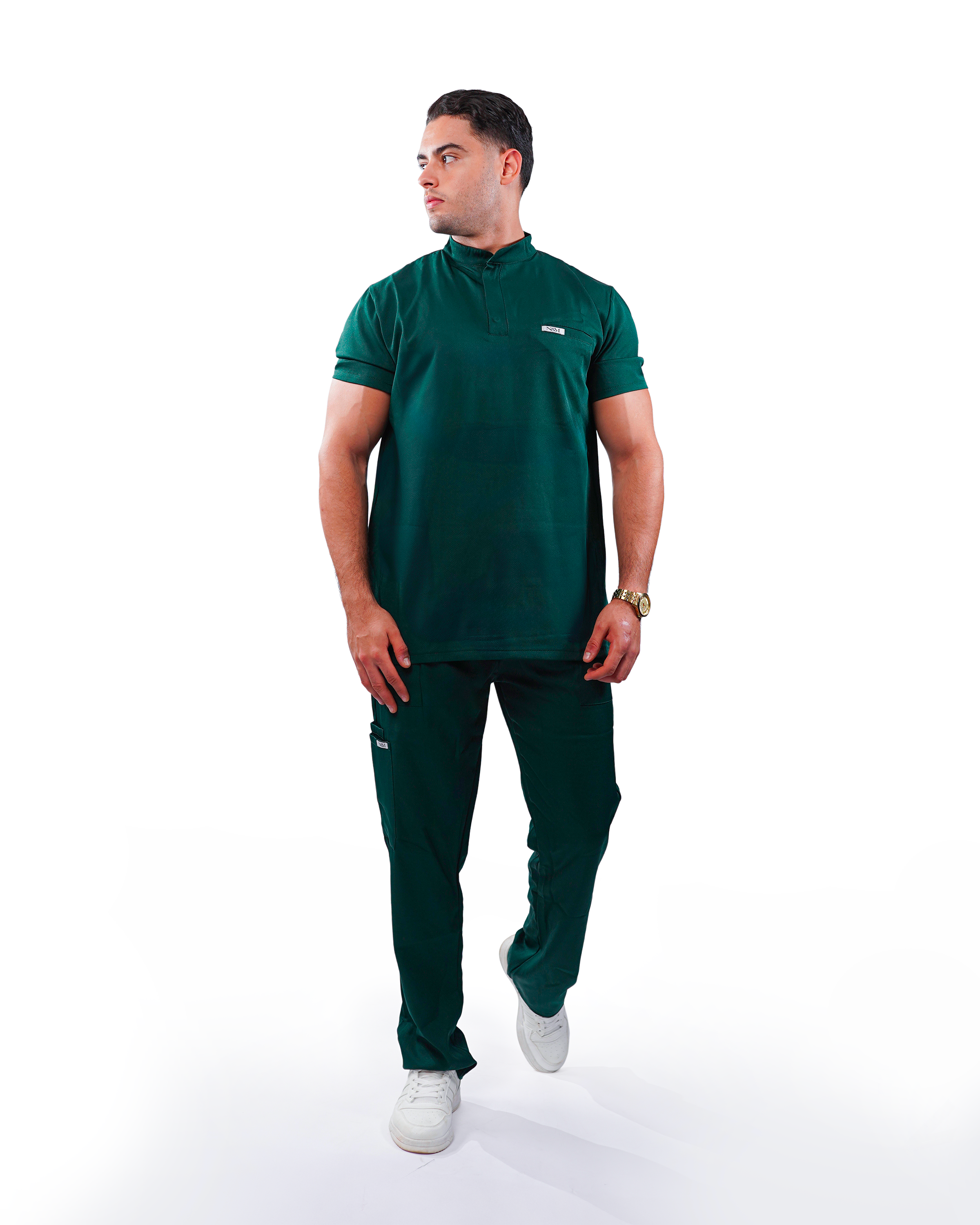 Pyjama col officier - Homme