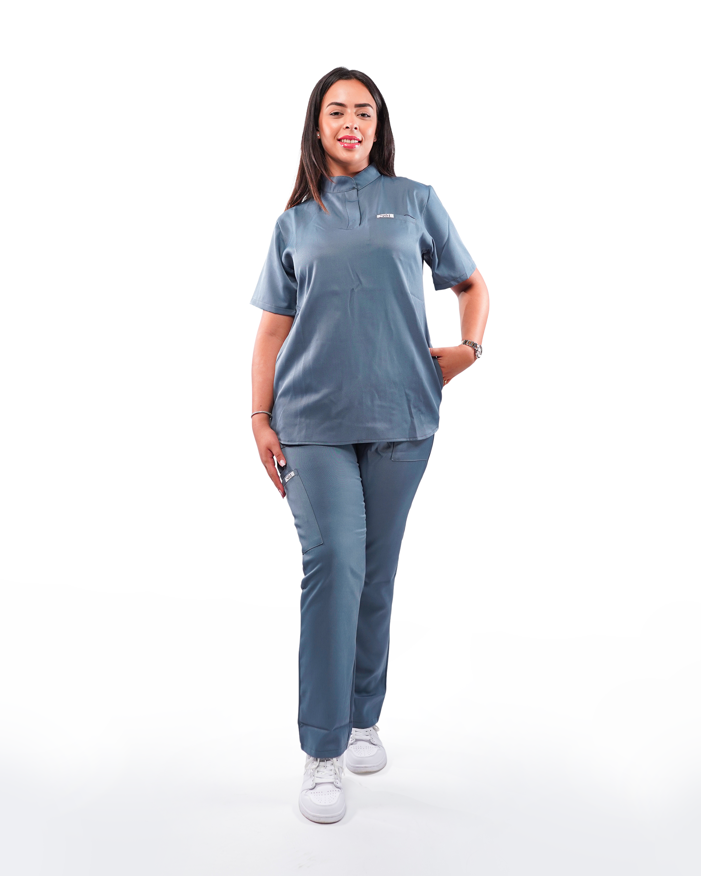 Pyjama col officier - Femme