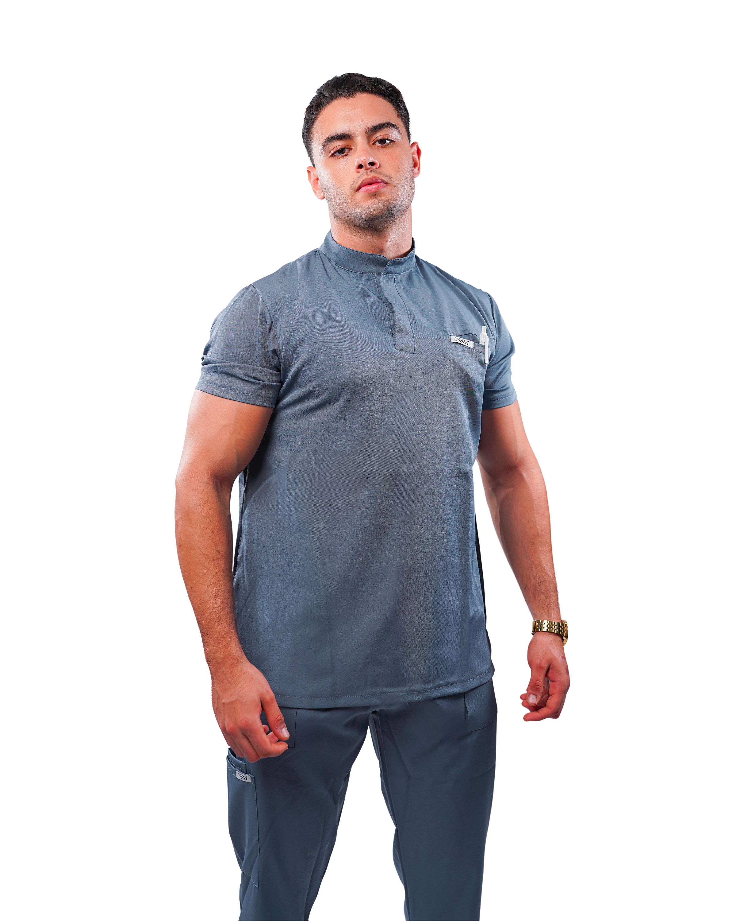 Pyjama col officier - Homme