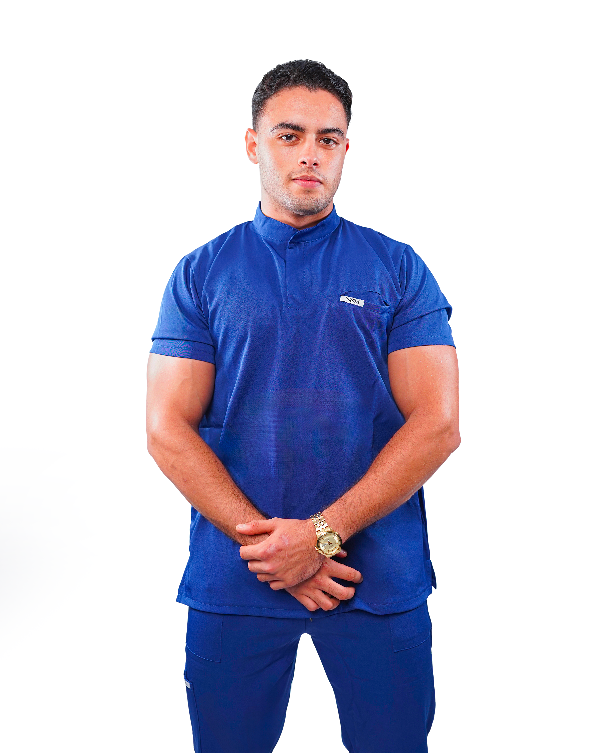 Pyjama col officier - Homme