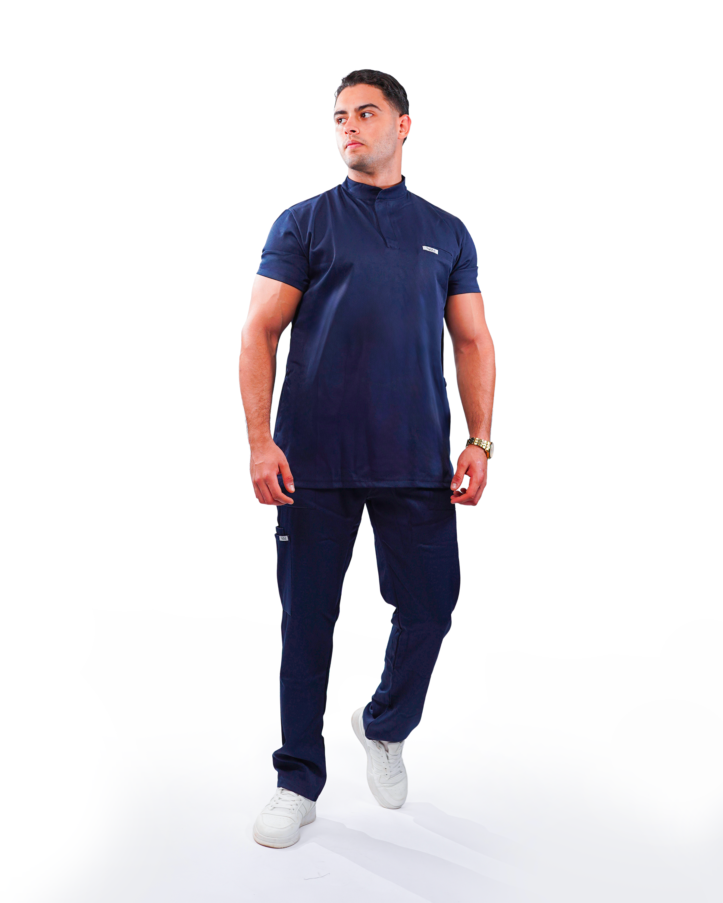Pyjama col officier - Homme