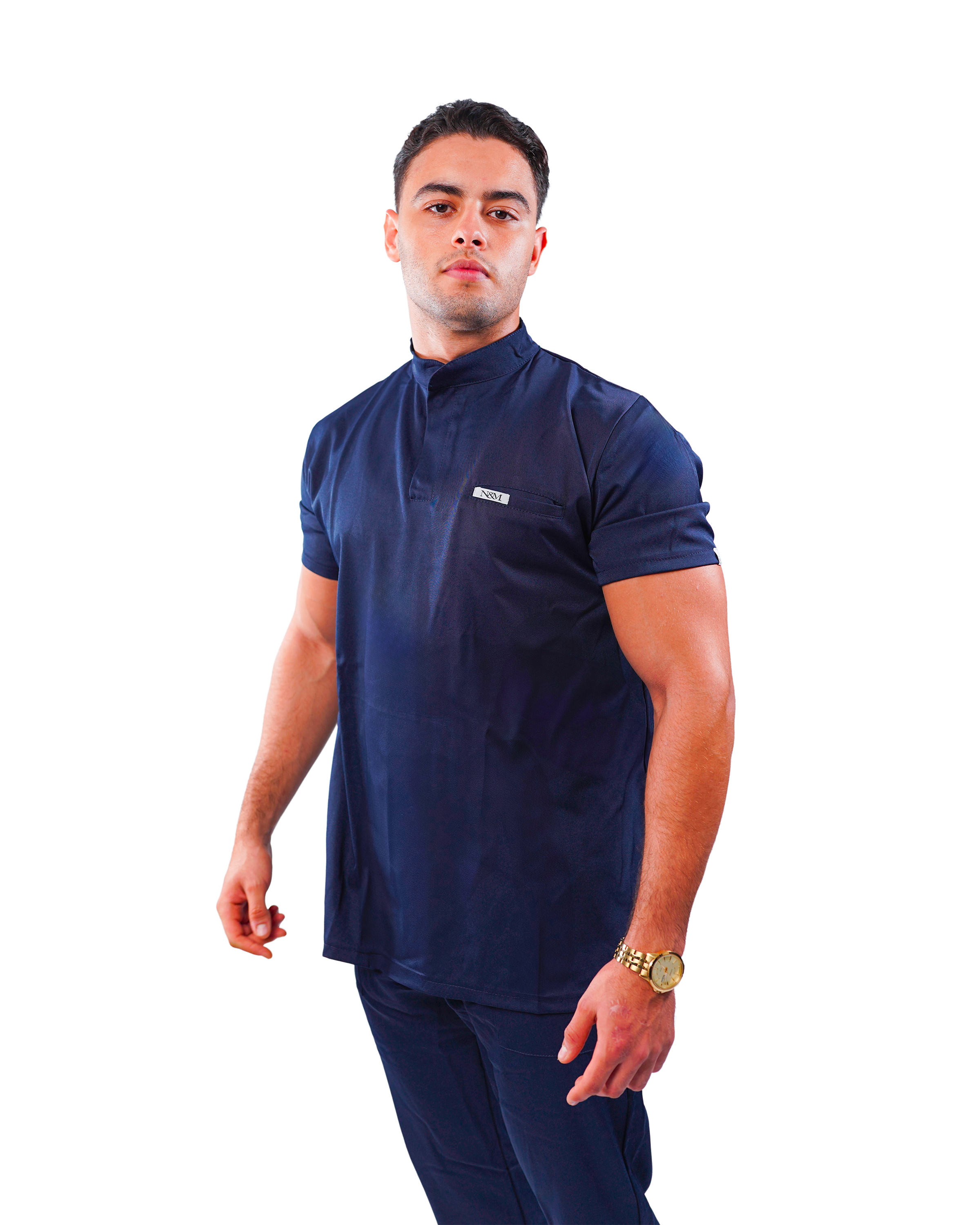 Pyjama col officier - Homme
