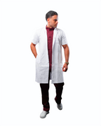 Blouse demi manches col officier - Homme