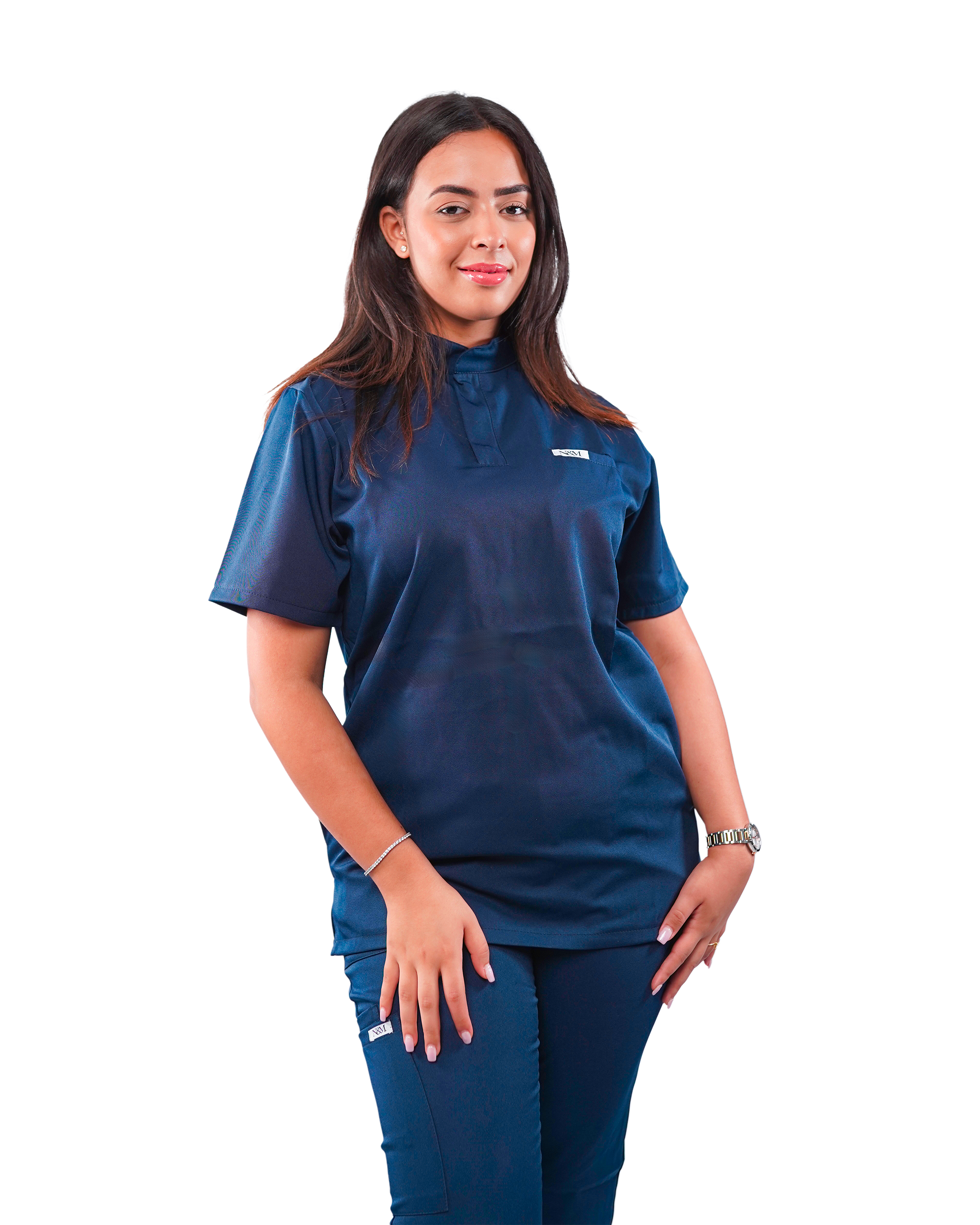 Pyjama col officier - Femme