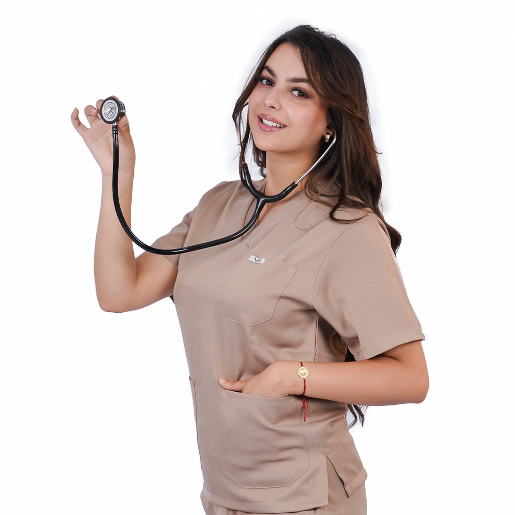 Pyjama col v - Femme