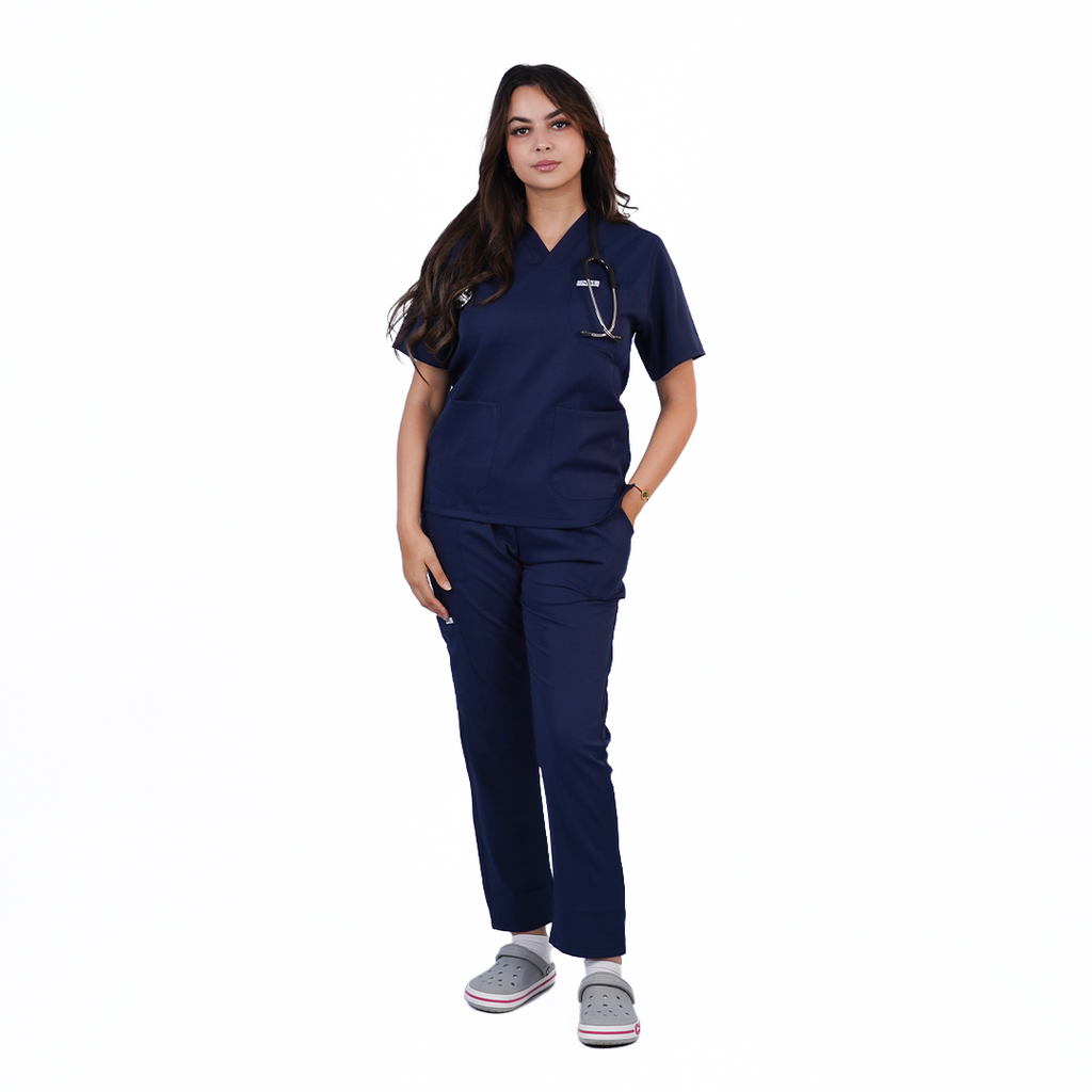Pyjama col v - Femme
