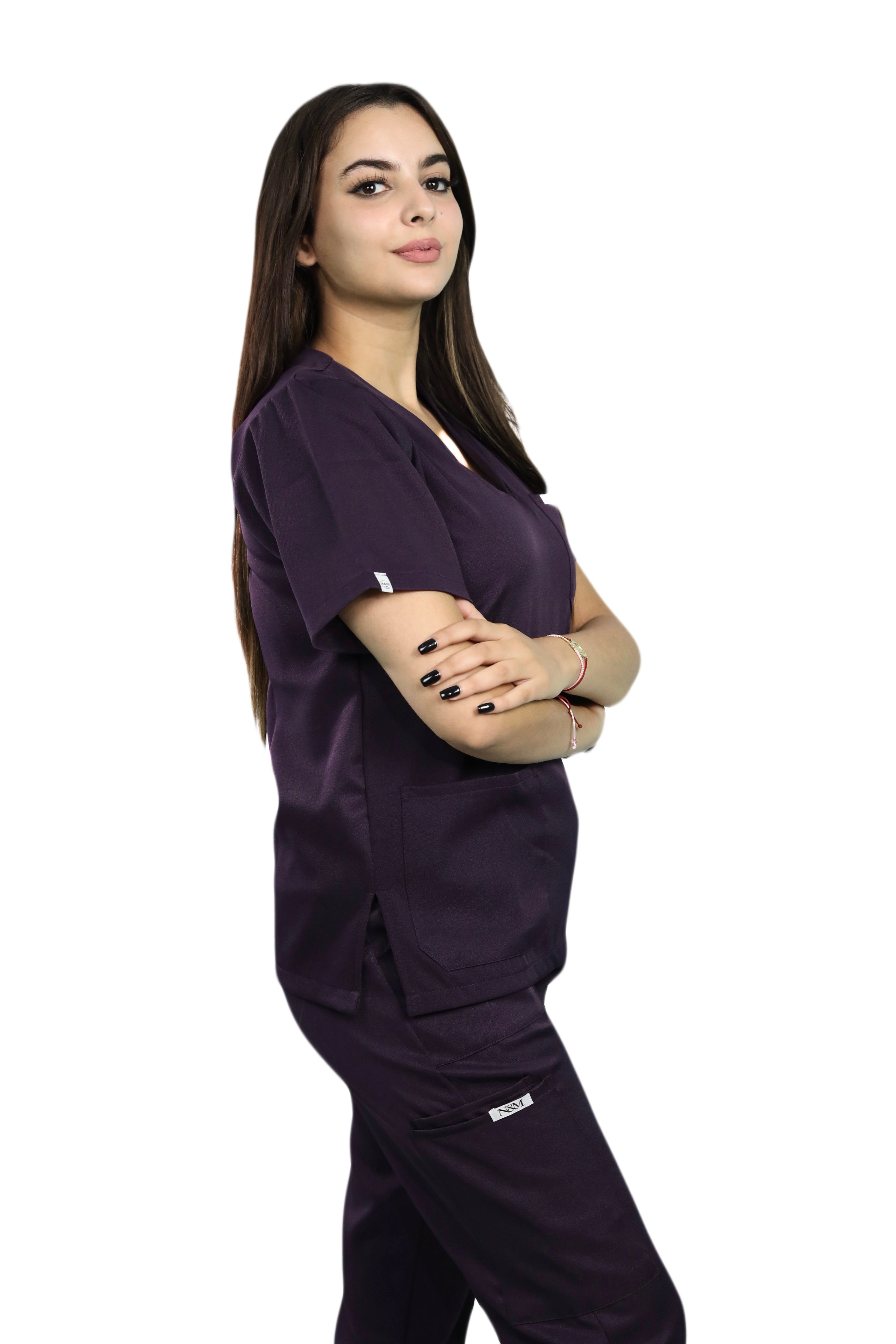 Pyjama col v - Femme