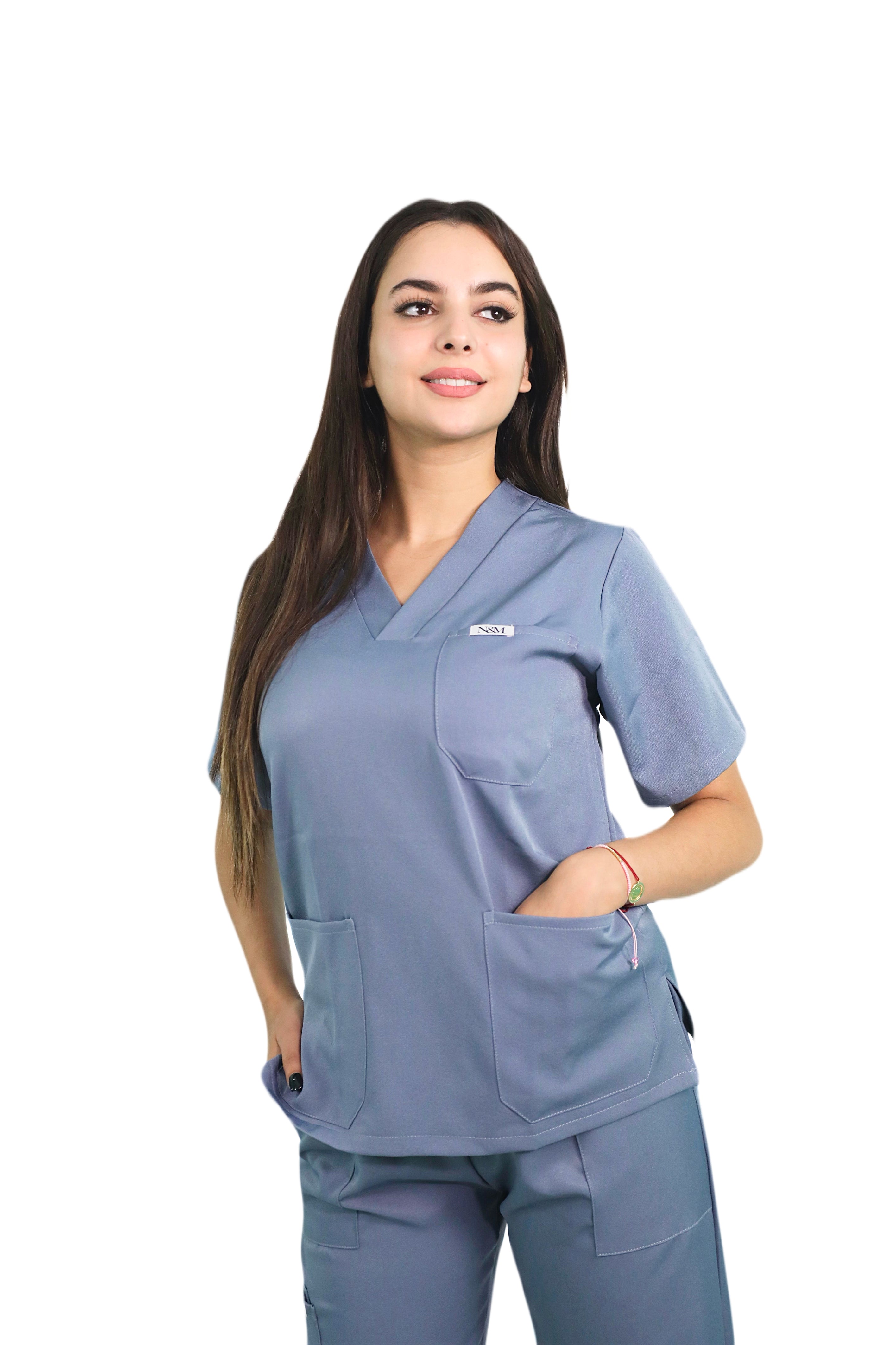 Pyjama col v - Femme