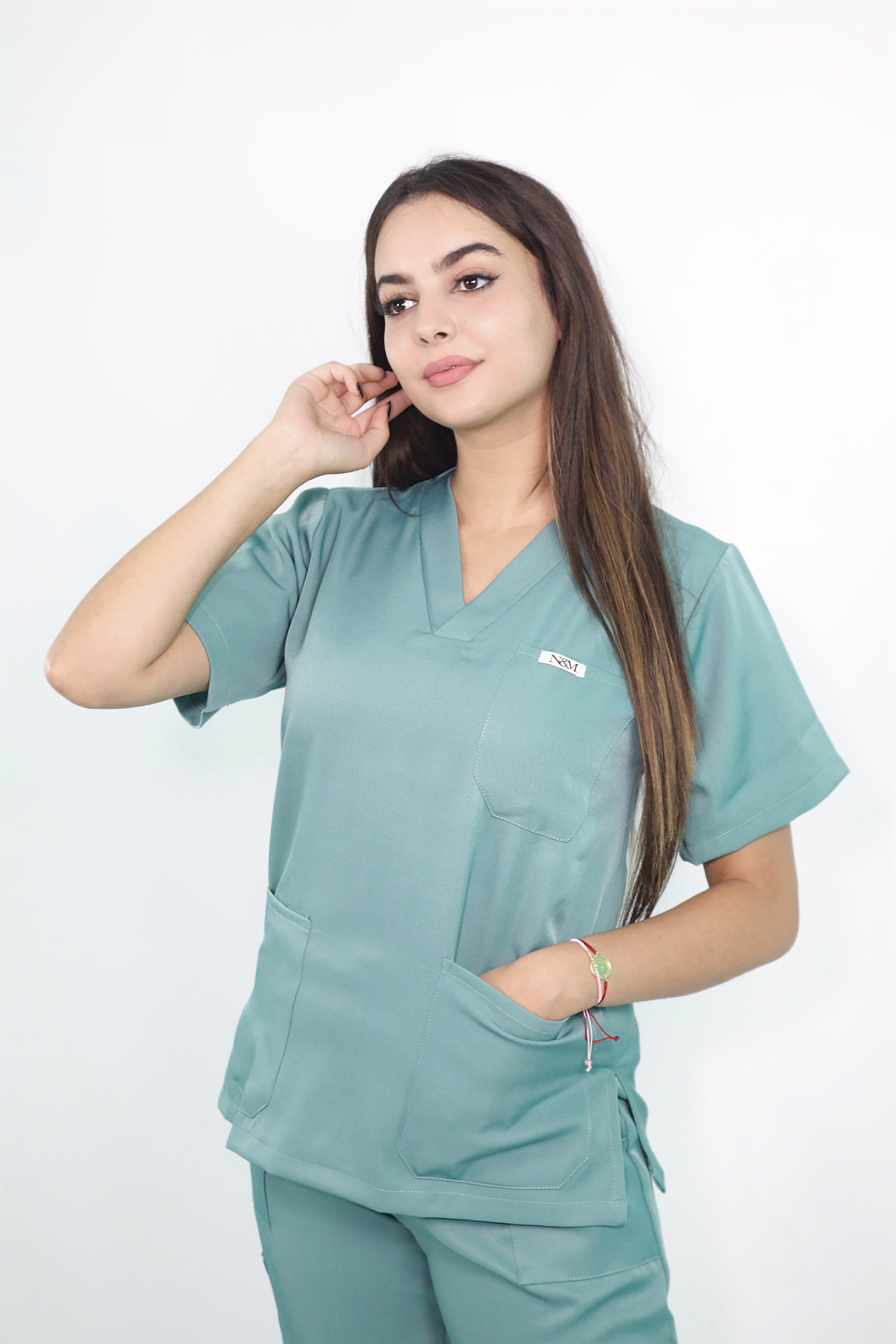 Pyjama col v - Femme