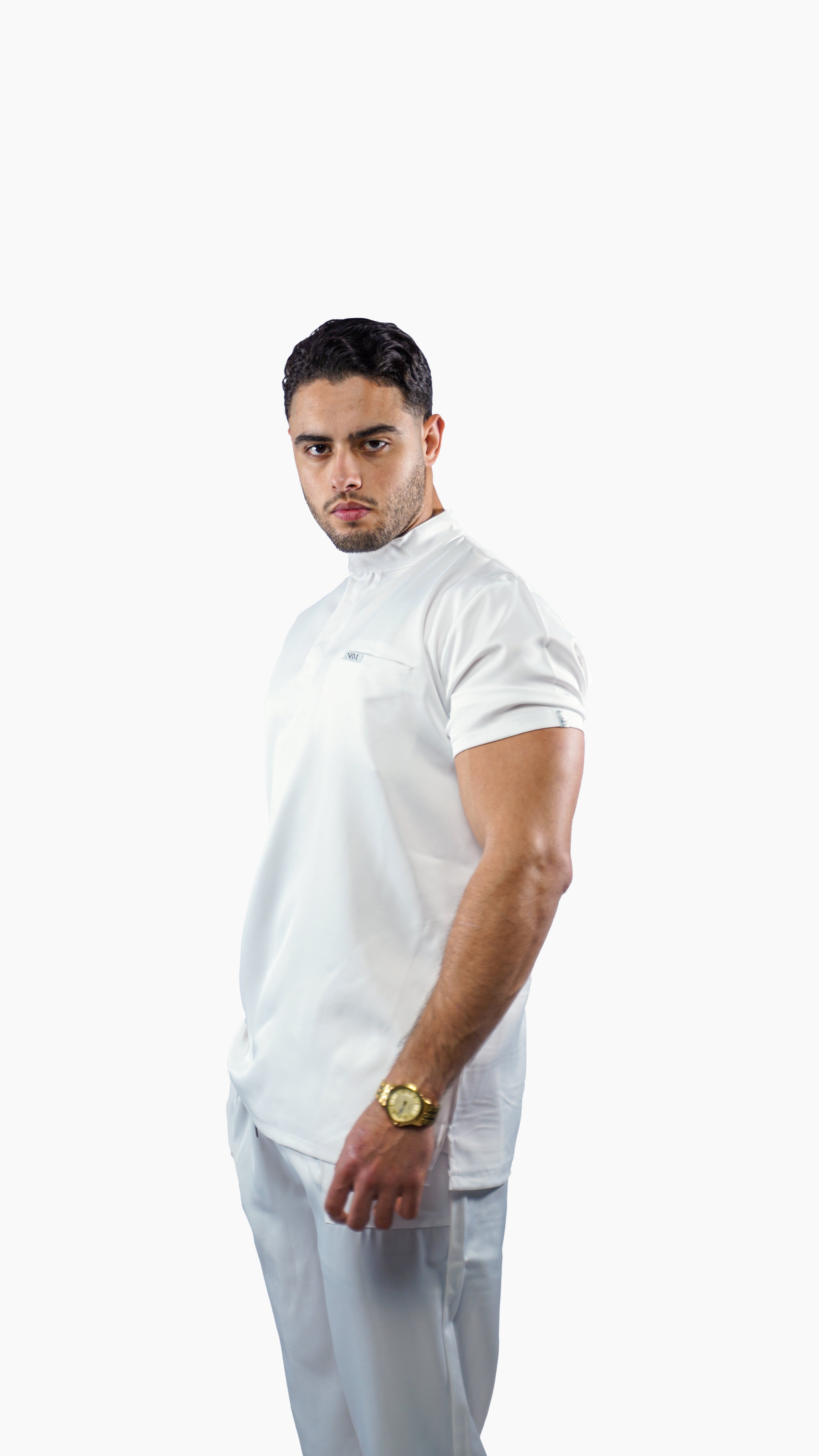 Pyjama col officier - Homme